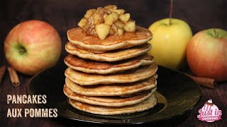 Recette de Pancakes aux Pommes [upl. by Notsgnik802]