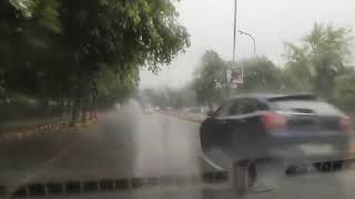 Faridabad News शुरू हुई जोरदार बारिश Live from Sector 12 [upl. by Centeno]