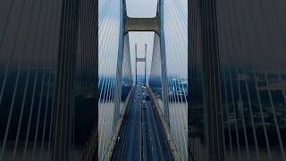 Phu My Bridge Flyover – Drone Footage of Iconic Saigon Landmark shorts saigon [upl. by Emmery701]