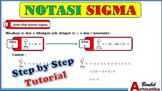 Sifatsifat Notasi Sigma Matematika Kelas 11 [upl. by Atikan]