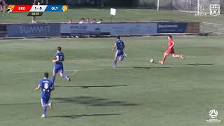 NPL Mens NNSW Broadmeadow Magic vs Newcastle Olympic Round 6 [upl. by Borlow]