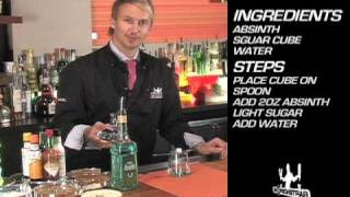 Absinthe Cocktail Recipe [upl. by Llieno]