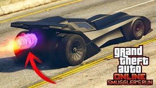 NUEVO COCHE COHETE ¡¡Vehículo de BATMAN en GTA 5 Online [upl. by Eugirne]