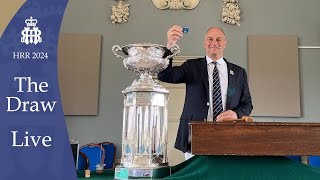 The Draw Live  Henley Royal Regatta 2024 [upl. by Irami]