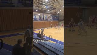 Nolan Delhaye throws down a 3 fairhaven basketball ballislife nba [upl. by Olleina]