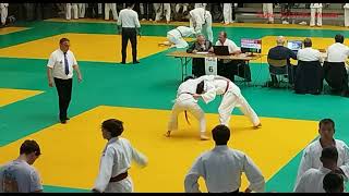 Passage 1 DAN Judo UV3 efficacité shiai 2ème combat Lormont 2024 judo [upl. by Tabby642]