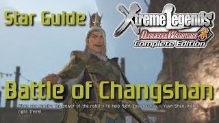 Dynasty Warriors 8 XL Lu Bu Battle of Changshan Star Guide English [upl. by Ulland]