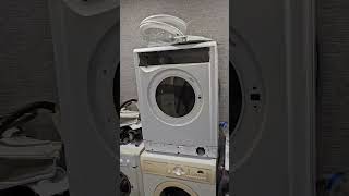 Electrolux washing machine spins with housing on top  repair Indesit WIL 85 [upl. by Esinwahs]