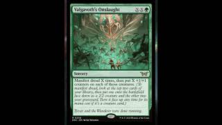 Playability EDH  Undead Sprinter  Unstoppable Slasher  Valgavoths Onslaught  Victor  Duskmourn [upl. by Annor]