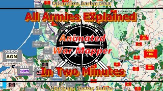 Operation Barbarossa Armies In Two Minutes [upl. by Nielson]