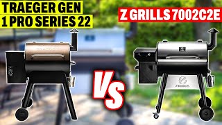 Traeger Gen 1 Pro Series 22 vs Z Grills 7002C2E – What Are The Differences A Detailed Comparison [upl. by Spiers]