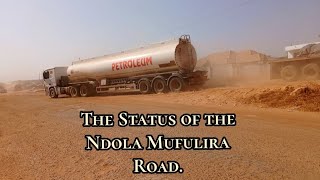 The Status of the Mufulira Ndola Road Zambia [upl. by Thorlay]