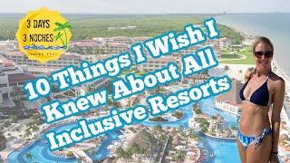 10 Things I Wish I Knew about All Inclusive ResortsBonus Tip at the EndWatch this Before Booking [upl. by Memory310]