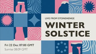 Winter Solstice 2023 Sunrise Live from Stonehenge [upl. by Kcirtapnhoj]