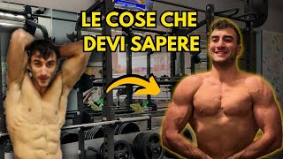 LE 6 COSE CHE DEVI SAPERE PRIMA DI INIZIARE PALESTRA 🏋🏻 1 bonus [upl. by Tera692]