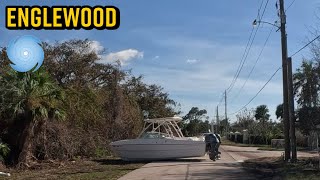 After Hurricane Milton Driving Through Englewood Florida [upl. by Tillman459]