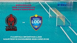 Scrimmage Sporting Lodi vs Busto Pallanuoto [upl. by Rosario]