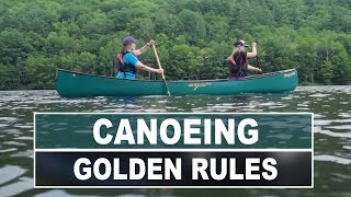 Golden Rules of Canoeing  How to Stay Safe on the Water [upl. by Ehrenberg]