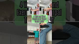 4 Simple Exercises for Relief from Carpal Tunnel in Wrists and Hands [upl. by Creamer81]