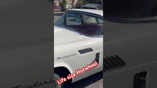 LIFE SIZE HOTWHEEL 1957 FORD TBIRD 10724 [upl. by Aryahay]