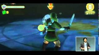 Skyward Sword at Nintendo 3DS Conference [upl. by Illak965]