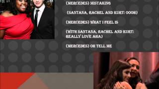 Glee How Will I Know Lyrics [upl. by Dorcas305]