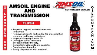 Amsoil Engine and Transmission Flush  Removes deposits and sludge [upl. by Jojo724]