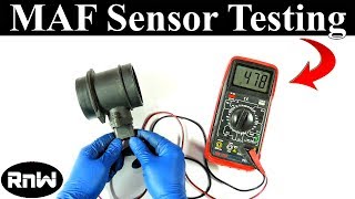 How to Test a Mass Air Flow MAF Sensor  Without a Wiring Diagram [upl. by Burtie10]