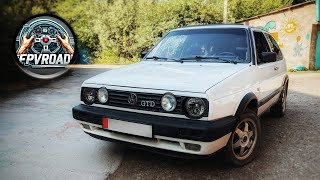 VW Golf MK2 GTD Turbo Diesel Power and Classic Style  FirstPerson Driving Experience [upl. by Casta400]