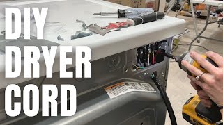 How to Install a Dryer CordPlug [upl. by Gazo]