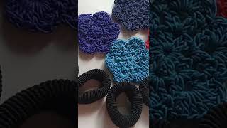 Crochet flower tutorial 🌸  part 15  easy tutorial  shorts fyp [upl. by Percival]