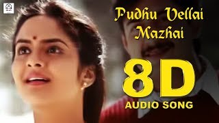 Pudhu Vellai Mazhai 8D Audio Songs  Roja  Must Use Headphones  Tamil Beats 3D [upl. by Oidale734]