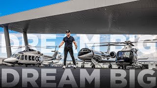 Undercover Billionaire Grant Cardone Shares Aviation Fleet and Talks About Dreaming [upl. by Olimac]