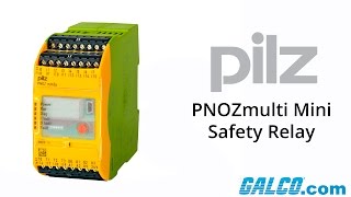 Pilz PNOZmulti Mini series of safety relays [upl. by Reniti]