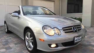 SOLD 2007 MercedesBenz CLK350 Convertible [upl. by Auqined]