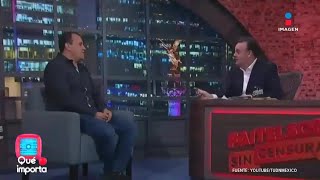 David Faitelson recuerda el zape que le dio Cuauhtémoc Blanco  Qué Importa [upl. by Arateehc]