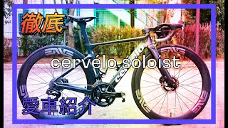 【ロードバイク】徹底愛車紹介！cervélo soloist [upl. by Eninnej]