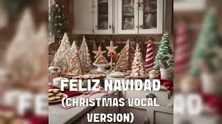 Feliz Navidad Jose Feliciano Cover  Full Cover Instr and Backing Tracks Available [upl. by Ano]