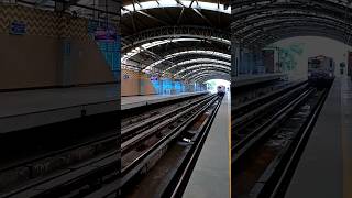 Noapara Metro Station  Kolkata  Shorts [upl. by Anahsak]