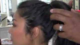 How to Style a Modern Chignon with Ted Gibson [upl. by Maddock193]