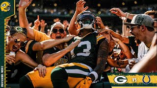 Malik Willis Threads The Needle For First Career TD  Packers vs Colts [upl. by Rosen89]