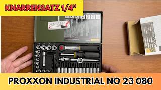 Proxxon Industrial No 23 080  Knarrensatz 14 geilesteil [upl. by Vernen350]