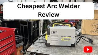 Trying out the Cheapest Stick Welder [upl. by Ashman]