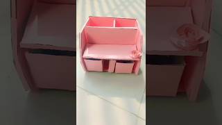 diy desk organiser making likesubscribe youtubeshorts trendingshorts shortfeed [upl. by Camm208]