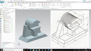 Siemens nx vidéo en français Cad CAO pour apprendre formation nx [upl. by Tegdig472]