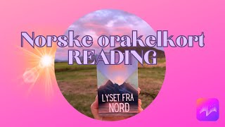 INTUITIV TOLKNING AV ÅTTE KORT FRA LYSET FRA NORD 🧡 [upl. by Adnilav810]