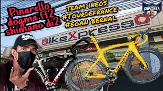 DREAM BUILD  Pinarello Dogma f12  Di2Shimano  Team Ineos  Egan Bernal [upl. by Dorahs]