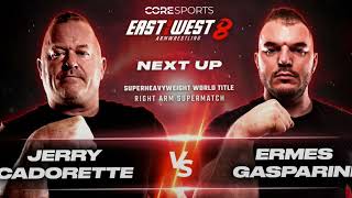 ERMES GASPARINI VS JERRY CADORETTE [upl. by Nahttam]