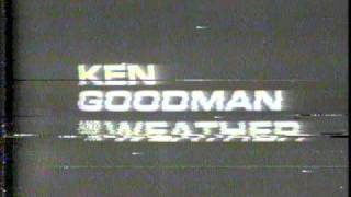 Ken Goodman and the Weather KYW TV Cleveland OH [upl. by Malha]