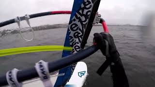 Windsurf freeride  Fanatic Gecko  North sails Etype 62 [upl. by Marlee]